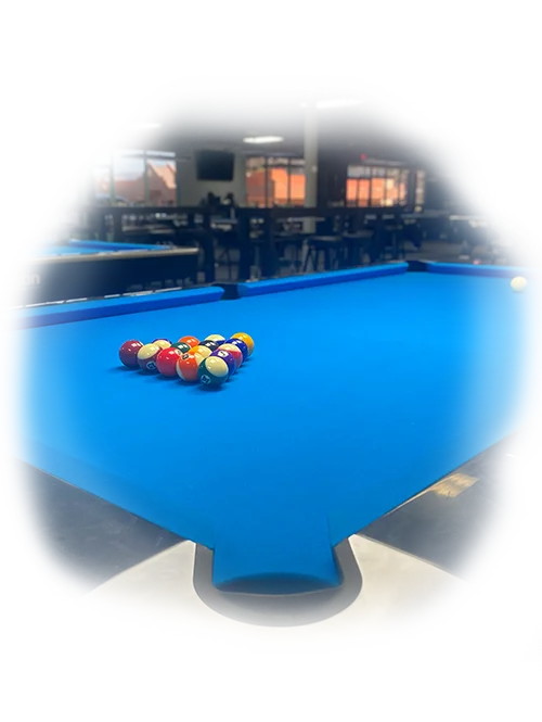 Racked Pool Balls