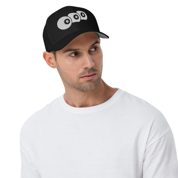White BBB Icon Structured Twill Cap - Image 7