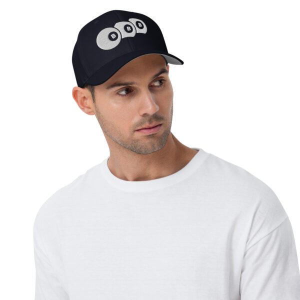White BBB Icon Structured Twill Cap - Image 5