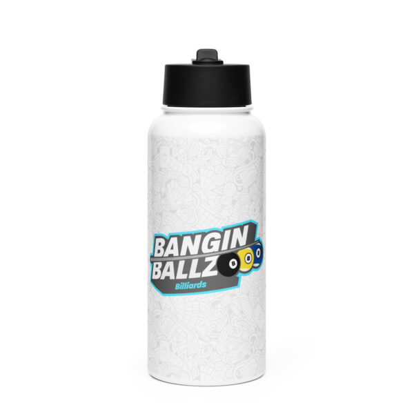 BBB Gambling Stainless steel water bottle with a straw lid