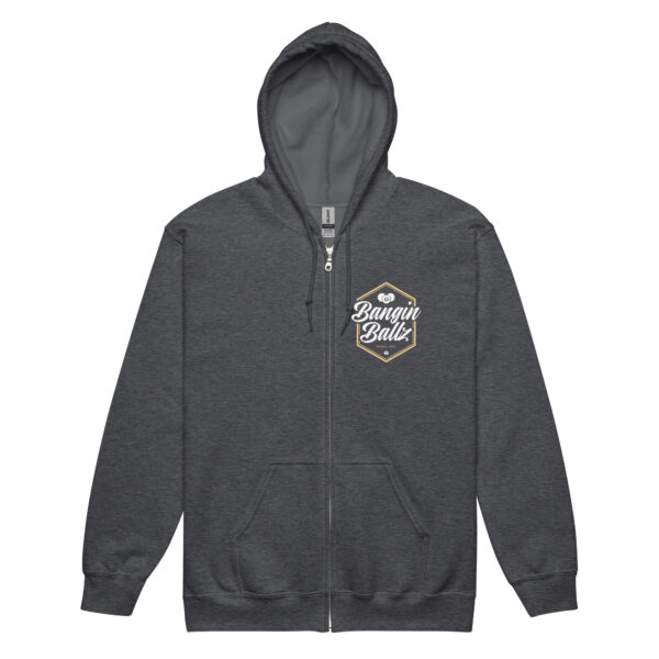 Bangin Ballz Since 2021 Unisex heavy blend zip hoodie - Image 3