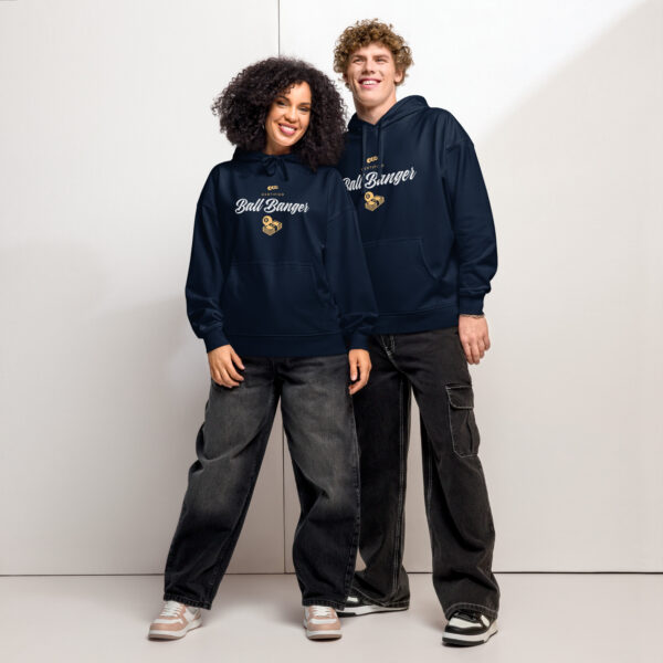 Certified Ball Banger Unisex organic relaxed hoodie - Image 2