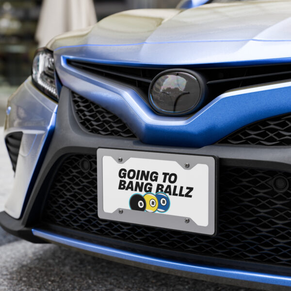 Going To Bang Ballz Vanity license plate