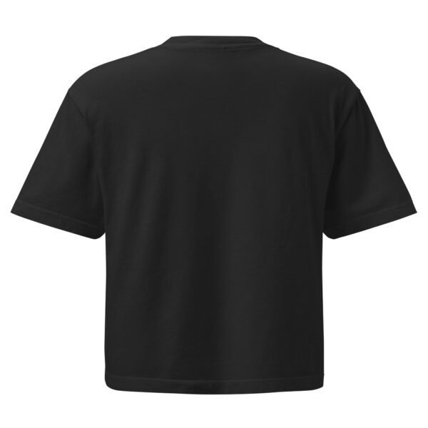 Embroidered BBB Icon Women’s heavyweight boxy tee - Image 2