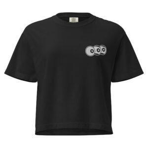 Embroidered BBB Icon Women’s heavyweight boxy tee