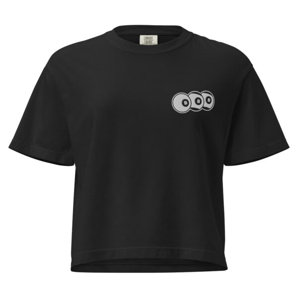 Embroidered BBB Icon Women’s heavyweight boxy tee