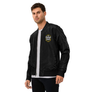 Bangin Since Premium recycled bomber jacket