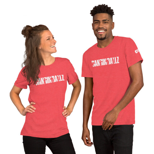 Bangin Ballz Cutout Unisex t-shirt - Image 9
