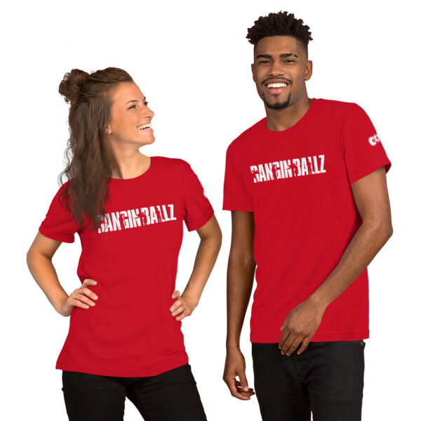 Bangin Ballz Cutout Unisex t-shirt - Image 7